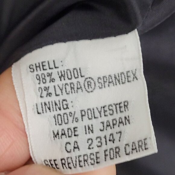 Talbots 8 Petite Wool Blend Womens Blazer Professional Office Wear - Picture 5 of 7